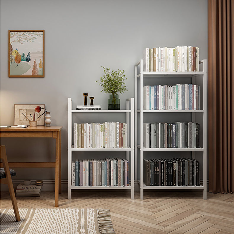 Sleek Storage Rack in Modern White and Grey - Perfect for Organizing Your Space hwn-1614