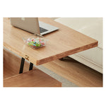 Stylish Oak Wood Tea Table - Elegant Natural Finish for Modern Homes hx-1571