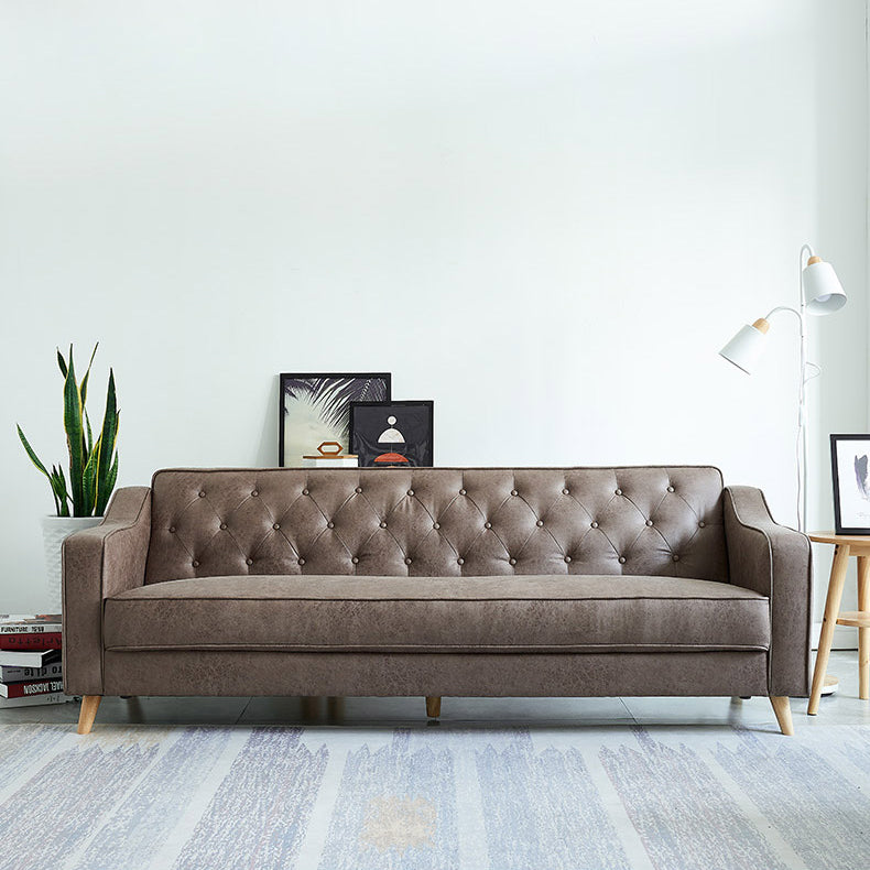 Stylish Multi-Color Sofa with Solid Wood Frame and Leathaire Upholstery hxcyj-1339