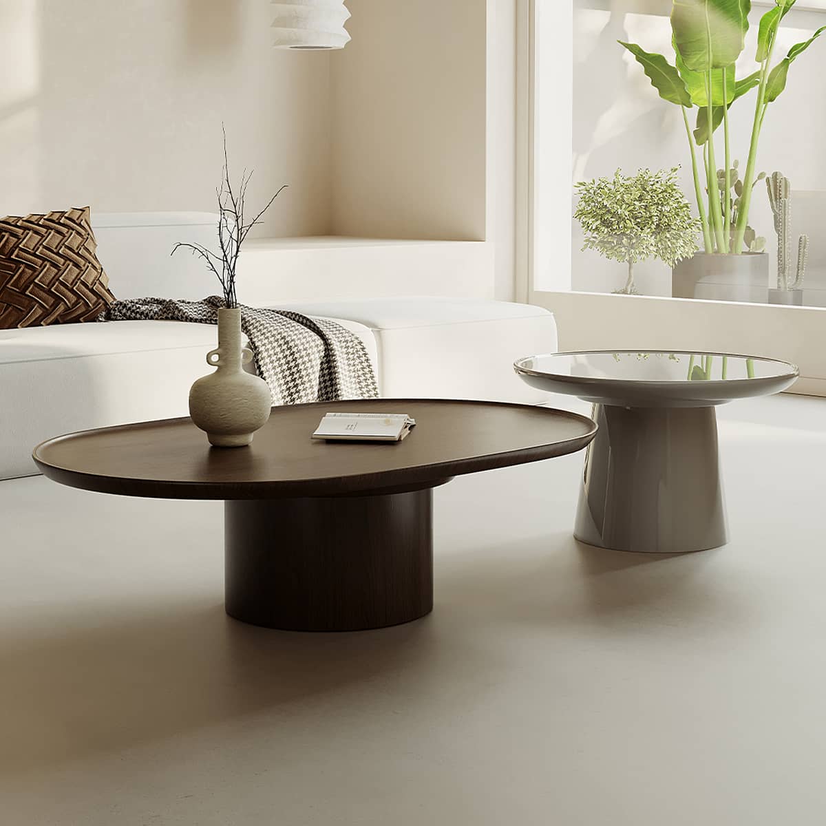 Elegant Wooden Tea Table - Stylish Centerpiece for Your Living Room hxj-2710