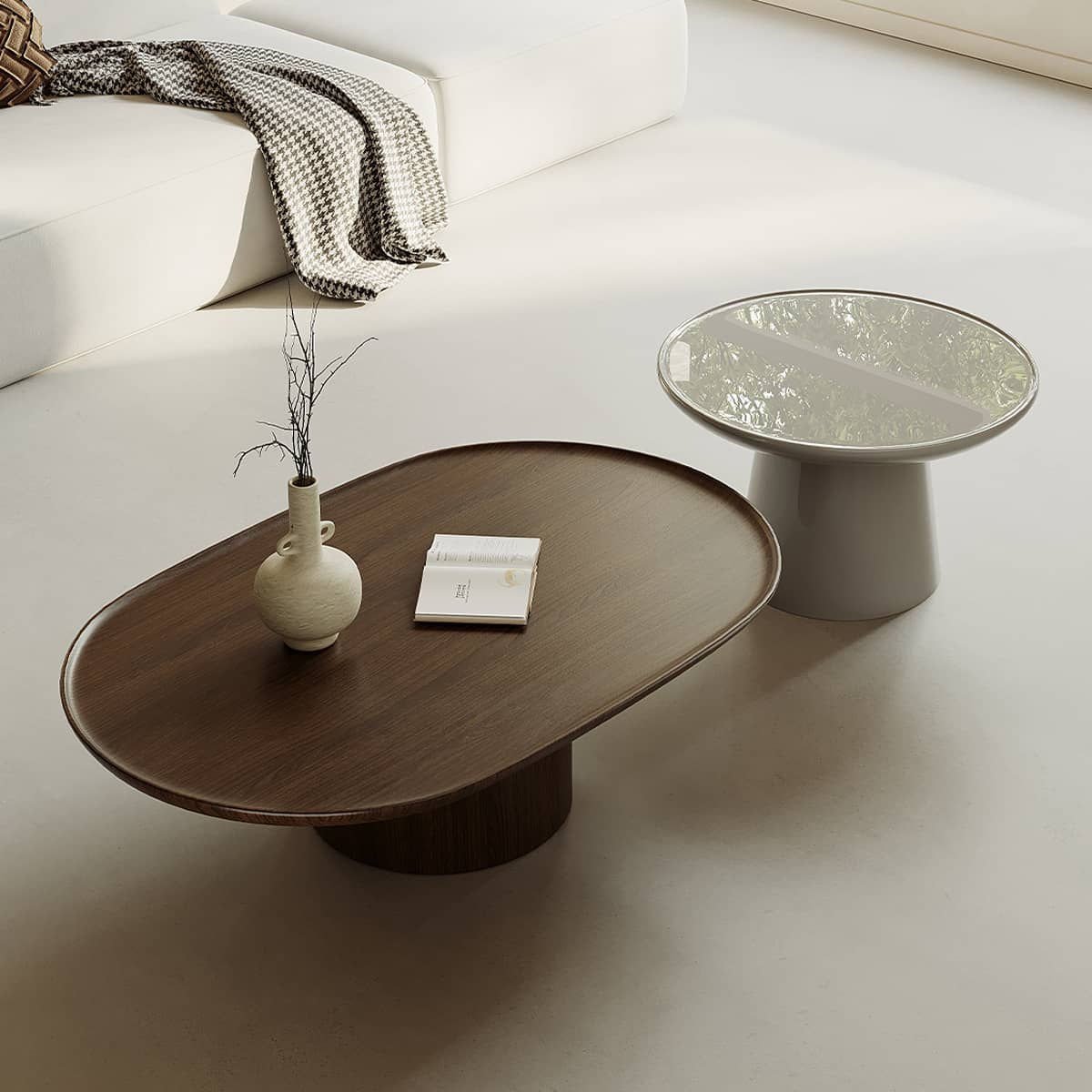 Elegant Wooden Tea Table - Stylish Centerpiece for Your Living Room hxj-2710