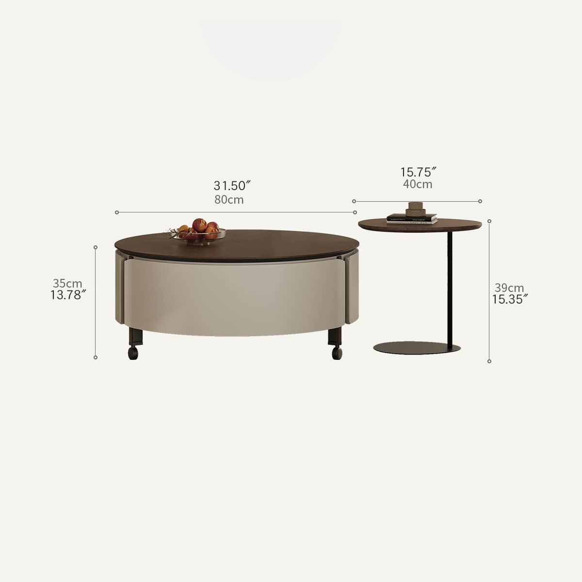 Modern Stainless Steel Tea Table - Sleek & Durable Design for Contemporary Living Spaces hxj-2711