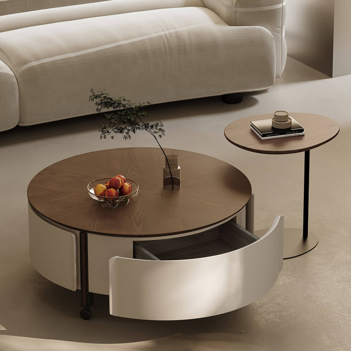 Modern Stainless Steel Tea Table - Sleek & Durable Design for Contemporary Living Spaces hxj-2711