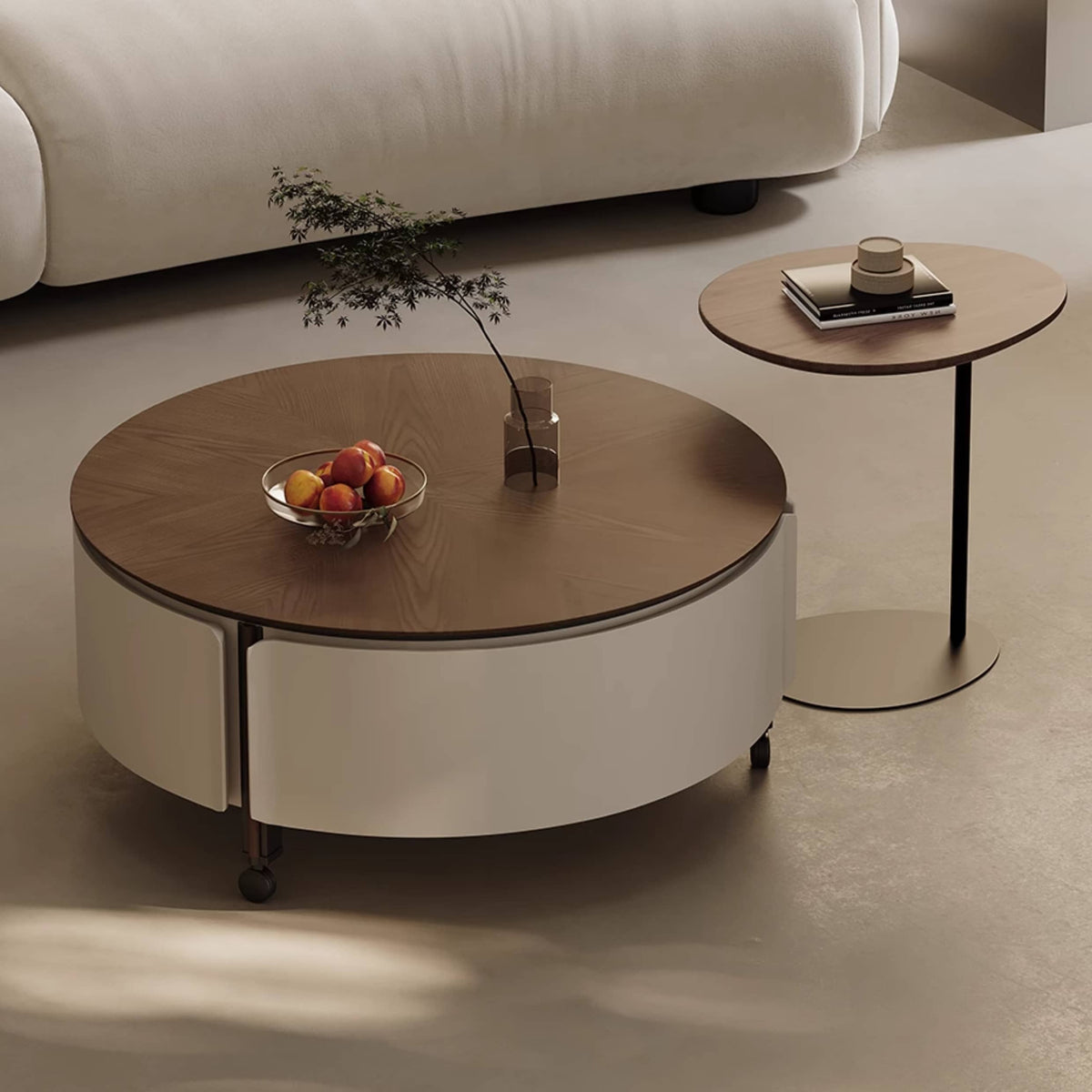 Modern Stainless Steel Tea Table - Sleek & Durable Design for Contemporary Living Spaces hxj-2711