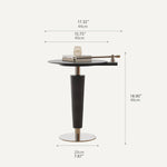 Modern Stainless Steel Tea Table - Sleek and Durable Coffee Table for Living Room hxj-2716