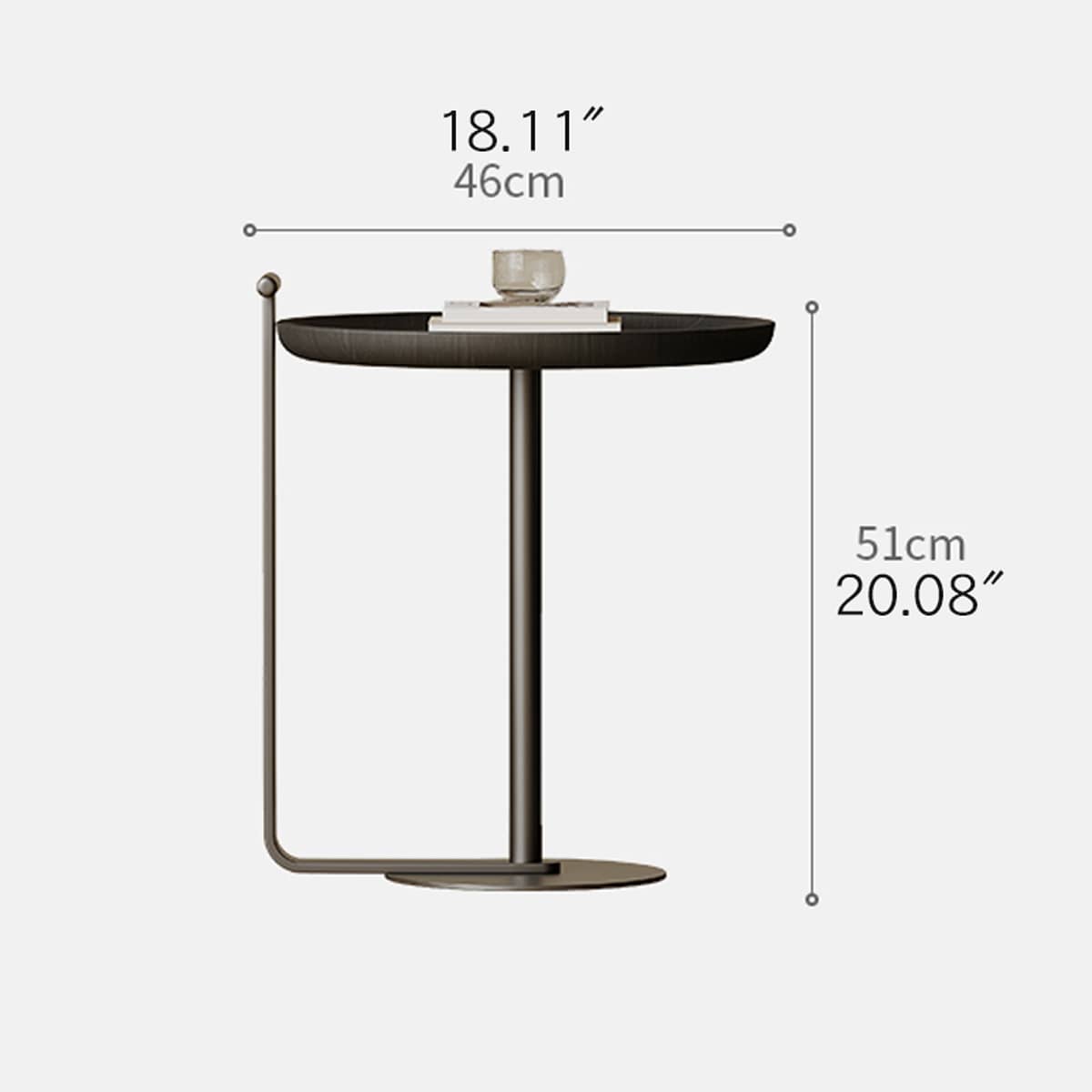 Sleek Stainless Steel Tea Table - Modern Design for Stylish Living Spaces hxj-2719