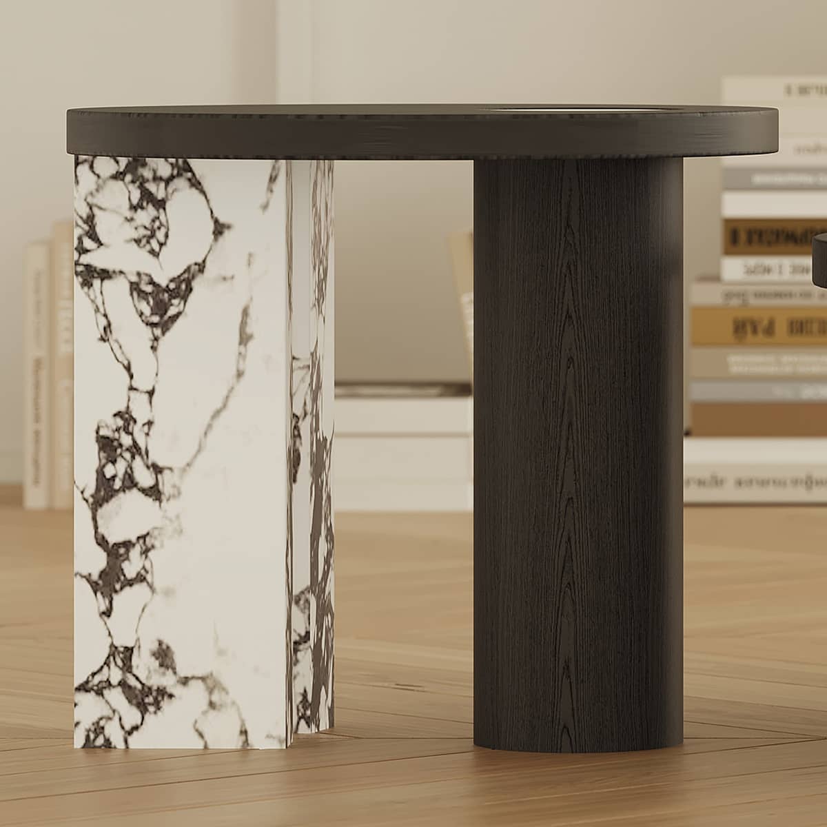 Stunning Marble Tea Table - Elegant Design & Durable Craftsmanship hxj-2723