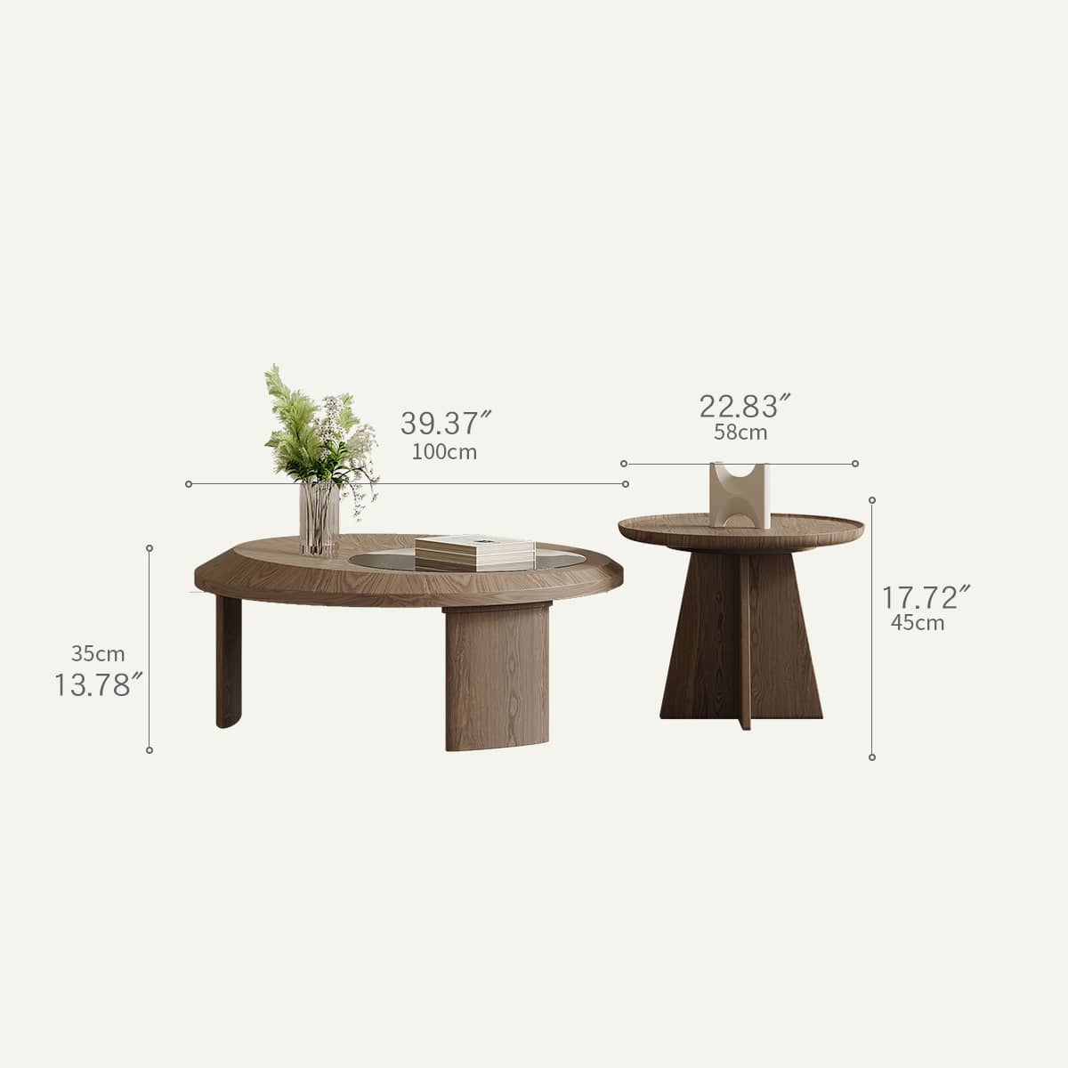 Sleek Tempered Glass Tea Table - Modern Stylish Accent for Any Room hxj-2727