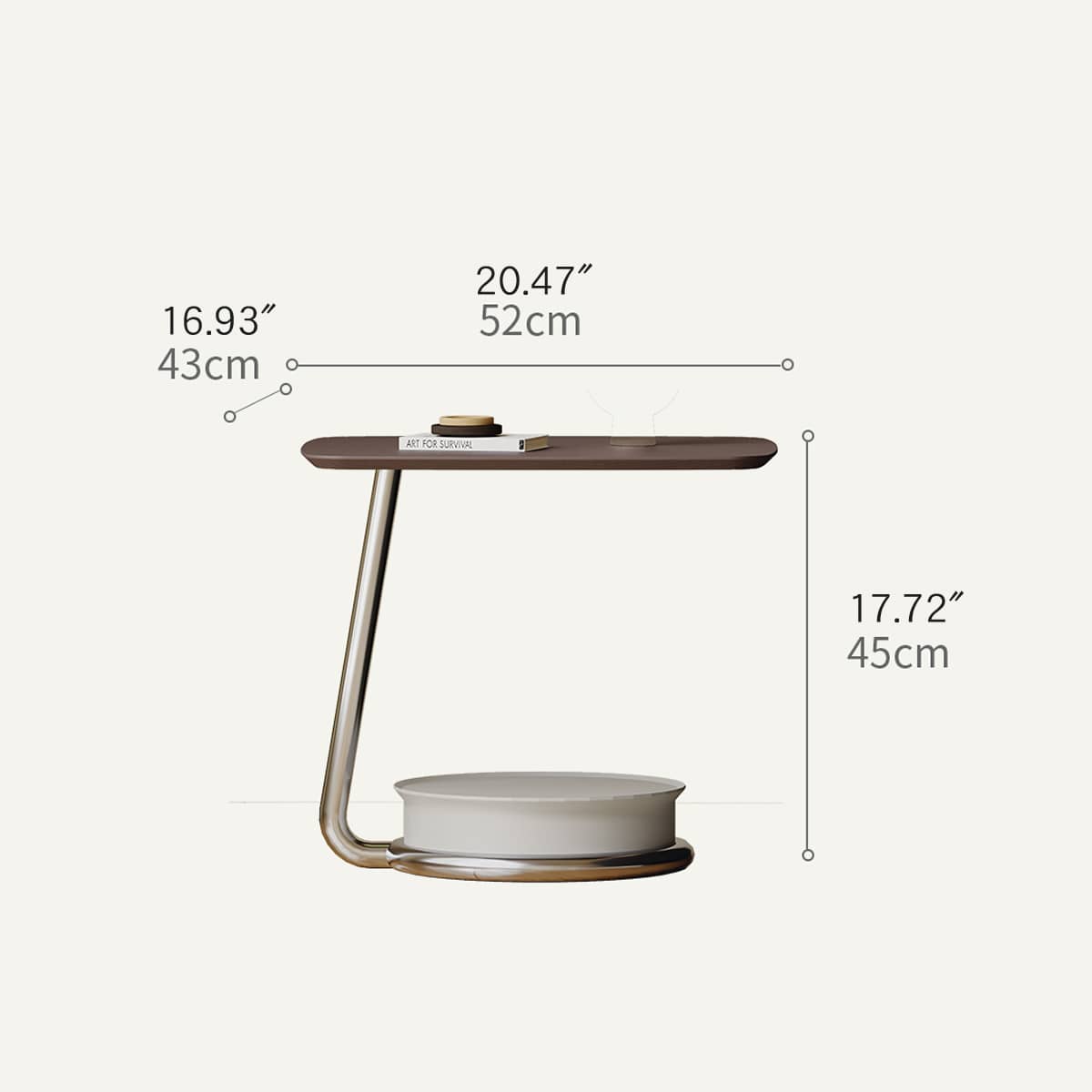 Stylish Faux Leather Stainless Steel Tea Table - Modern Design for Elegant Living Spaces hxj-2728