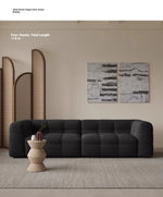 Modern Faux Lambswool Sofa - Stylish Pine & Oak Design for Chic Living Rooms hxy-5160