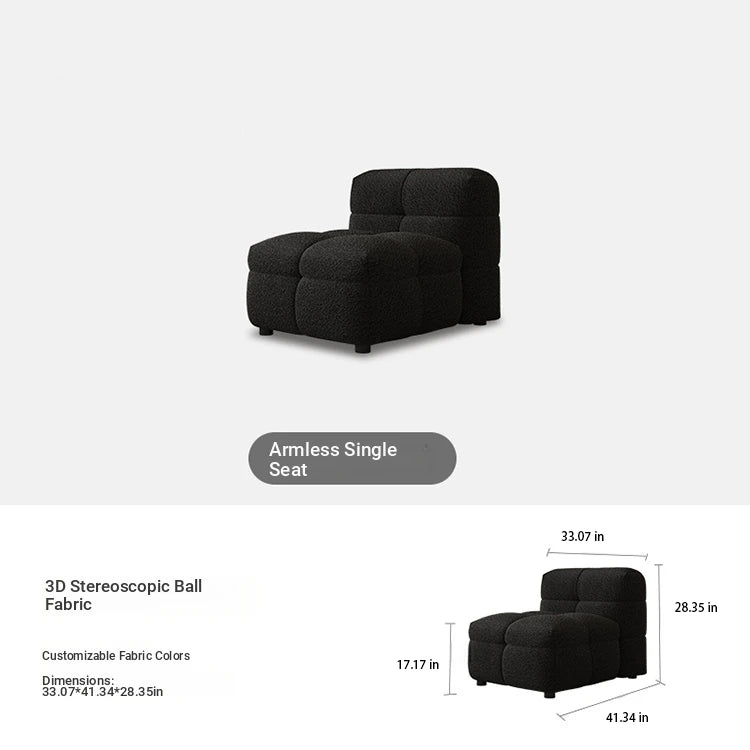 Stylish Pine Oak Sofa in Elegant Black Upholstery – Perfect for Modern Living Rooms hxy-5164