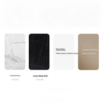 Stylish Bedside Cupboard with Ceramic Sintered Stone and Solid Wood - 3 Drawer Nightstand in Synthetic Leather Finish hxy-5166