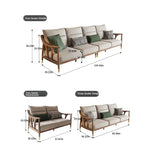 Stylish Ash Wood Sofa with Faux Leather Upholstery – Modern Comfort and Elegance for Your Living Room hyc-3113