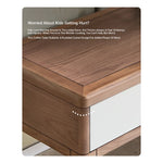 Stylish Ash Wood TV Cabinet with Storage Drawers - Modern Living Room Furniture hyc-3117