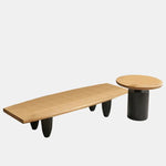 Rustic Solid Wood Coffee Table - Stylish Modern Design for Living Room Decor hyc-3118