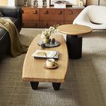 Rustic Solid Wood Coffee Table - Stylish Modern Design for Living Room Decor hyc-3118
