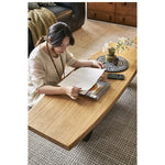 Rustic Solid Wood Coffee Table - Stylish Modern Design for Living Room Decor hyc-3118