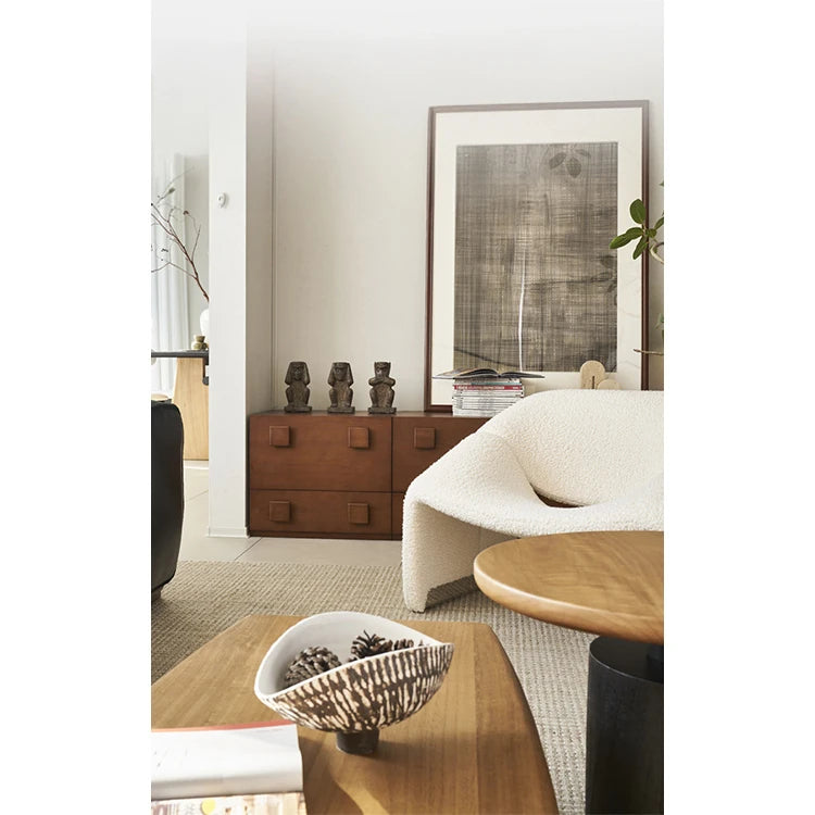 Rustic Solid Wood Coffee Table - Stylish Modern Design for Living Room Decor hyc-3118