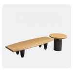Rustic Solid Wood Coffee Table - Stylish Modern Design for Living Room Decor hyc-3118