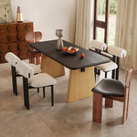 Stylish Solid Wood Dining Table - Modern Design for Chic Home Interiors hyc-3122