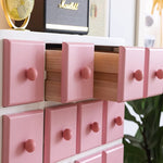 Solid Wood Glass Cabinet - Elegant Display Case for Home Storage hyj-2301