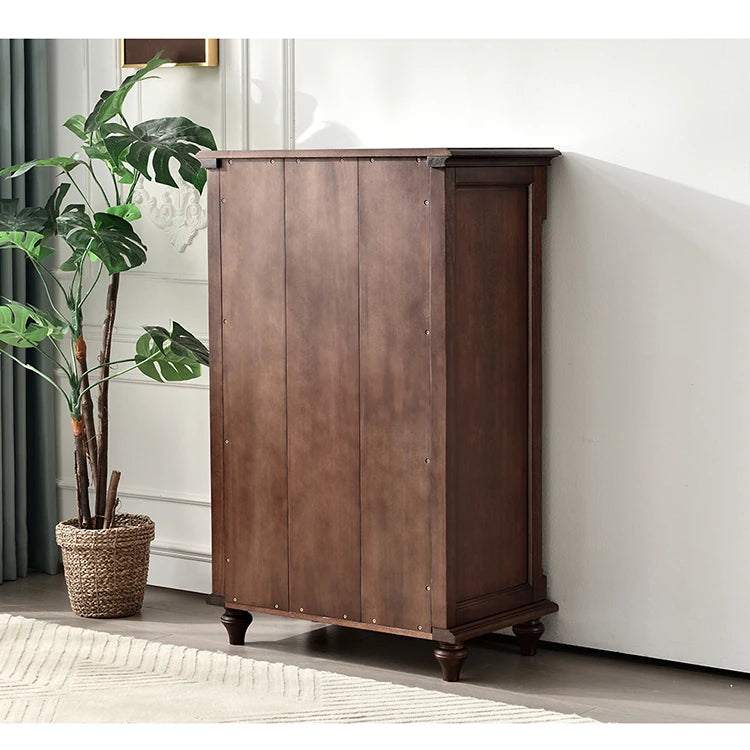 Elegant Solid Wood Cabinet - Timeless Design for Your Living Room hyjyj-4265