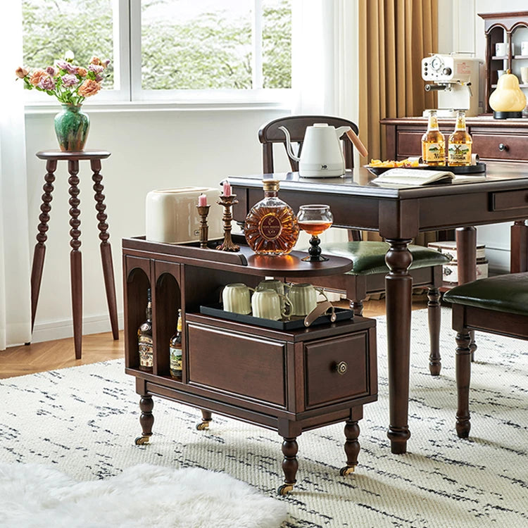 Elevate Your Living Room: Elegant Solid Wood Tea Table for Timeless Style hyjyj-4266