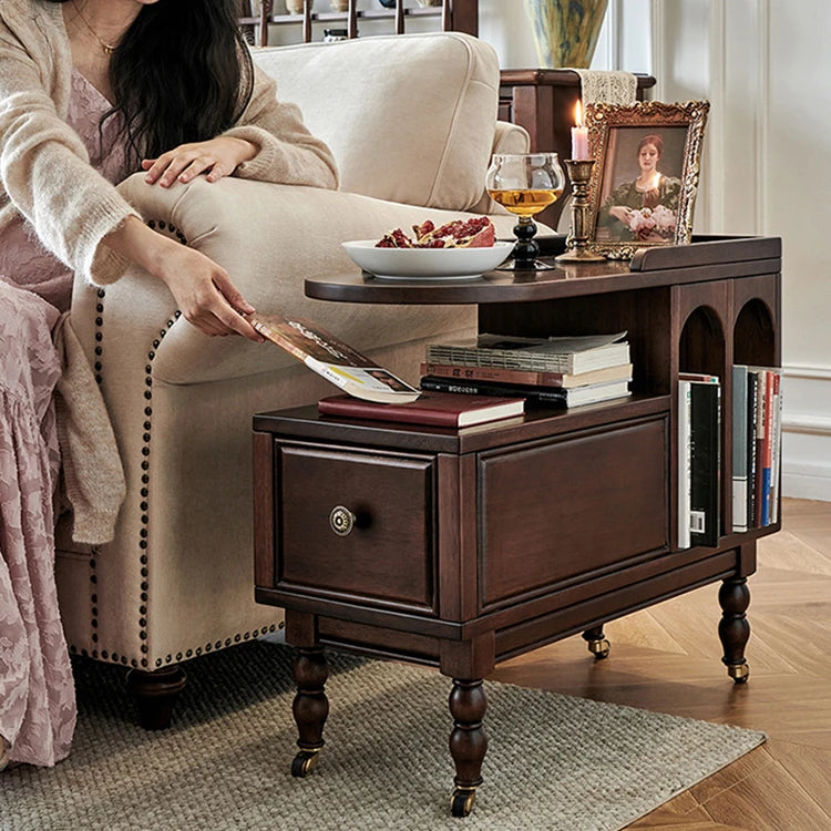 Elevate Your Living Room: Elegant Solid Wood Tea Table for Timeless Style hyjyj-4266