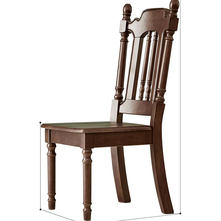 Solid Wood Dining Chair Set - Elegant and Durable Design for Your Home hyjyj-4270