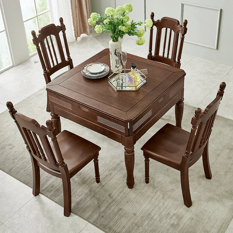 Solid Wood Dining Chair Set - Elegant and Durable Design for Your Home hyjyj-4270