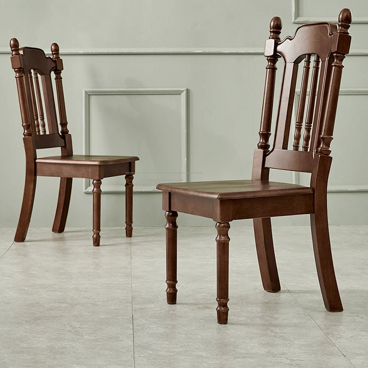 Solid Wood Dining Chair Set - Elegant and Durable Design for Your Home hyjyj-4270