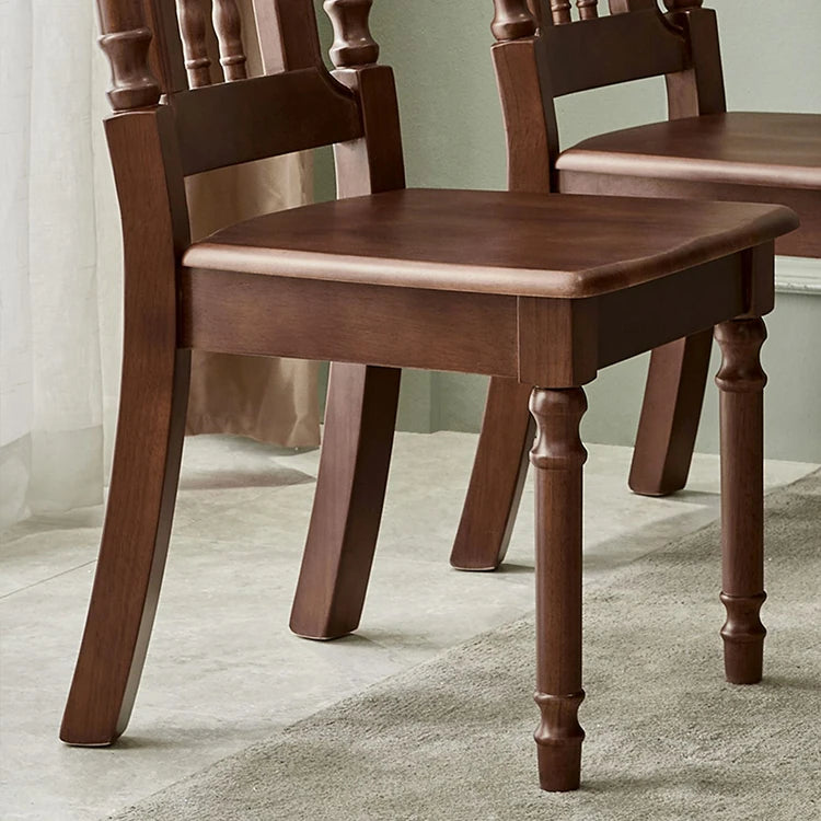 Solid Wood Dining Chair Set - Elegant and Durable Design for Your Home hyjyj-4270