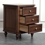 Solid Wood Bedside Cupboard - Timeless Design for Elegant Interiors hyjyj-4273