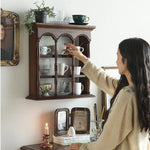 Solid Wood Storage Rack for Elegant Home Decor hyjyj-4275