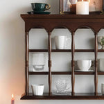 Solid Wood Storage Rack for Elegant Home Decor hyjyj-4275