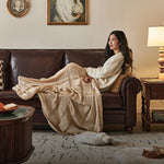 Elegant Solid Wood and Glass Cabinet for Sophisticated Living Spaces hyjyj-4276