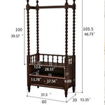 Luxurious Solid Wood Coat Hanger - Elegant Home Accent hyjyj-4277