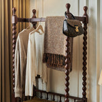 Luxurious Solid Wood Coat Hanger - Elegant Home Accent hyjyj-4277