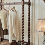 Luxurious Solid Wood Coat Hanger - Elegant Home Accent hyjyj-4277
