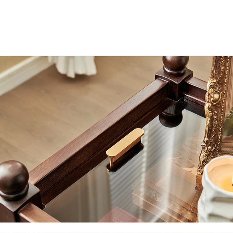 Classic Solid Wood Tea Table - Enhance Your Living Room Elegance hyjyj-4280