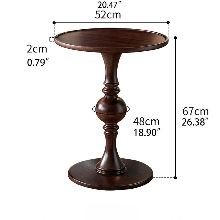 Elegant Solid Wood Tea Table for Your Sophisticated Living Room hyjyj-4285