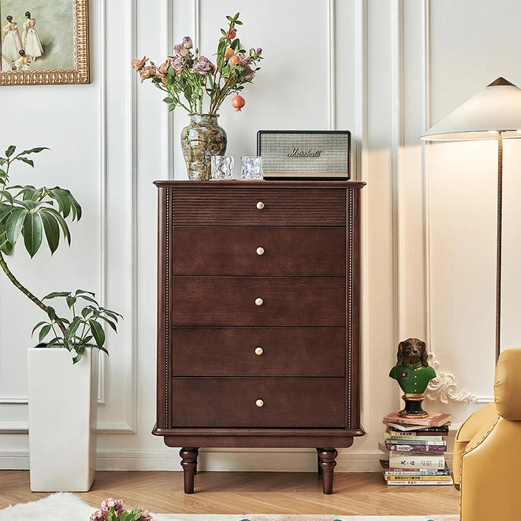 Elegant Solid Wood Cabinet - Perfect Blend of Style and Functionality hyjyj-4294