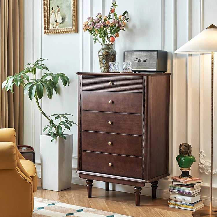 Elegant Solid Wood Cabinet - Perfect Blend of Style and Functionality hyjyj-4294