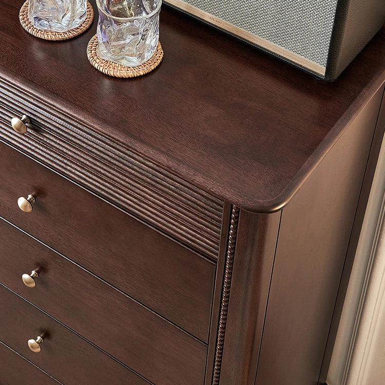 Elegant Solid Wood Cabinet - Perfect Blend of Style and Functionality hyjyj-4294