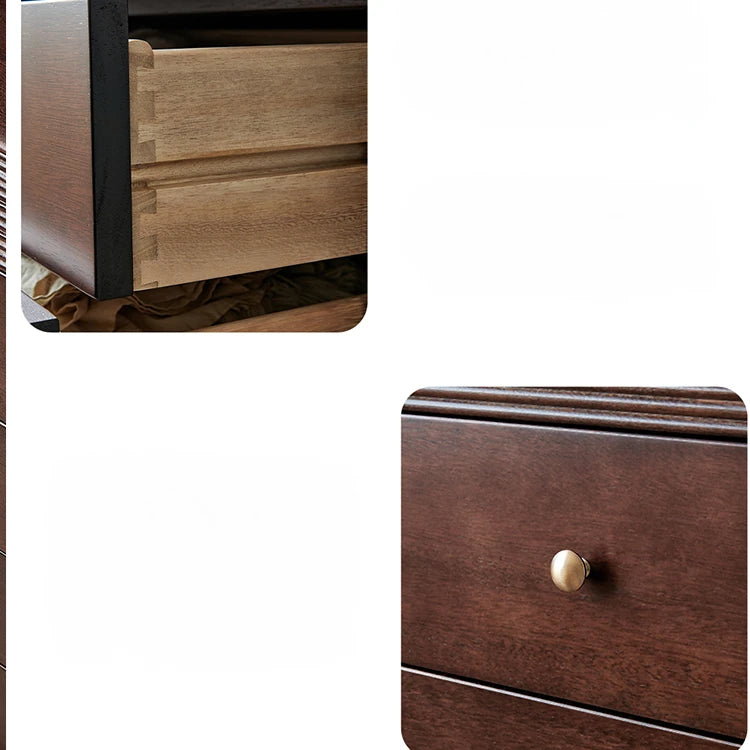 Elegant Solid Wood Cabinet - Perfect Blend of Style and Functionality hyjyj-4294