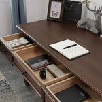 Luxury Solid Wood Dining Table Set for Elegant Living Spaces hyjyj-4296