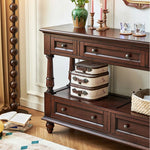 Elegant Cherry Wood Coffee Table for Sophisticated Living Rooms hyjyj-4297