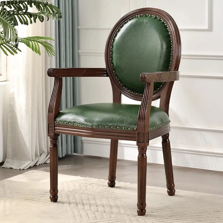 Luxurious Solid Wood Chair with Scratch-Resistant Fabric – Perfect for Elegant Interiors hyjyj-4299