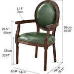 Luxurious Solid Wood Chair with Scratch-Resistant Fabric – Perfect for Elegant Interiors hyjyj-4299