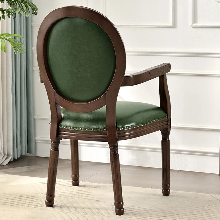 Luxurious Solid Wood Chair with Scratch-Resistant Fabric – Perfect for Elegant Interiors hyjyj-4299